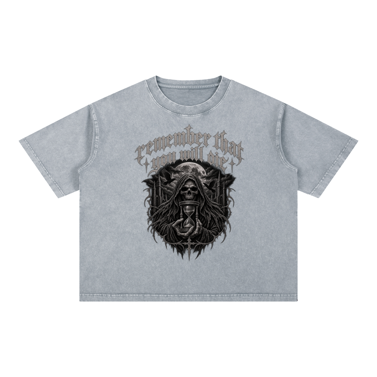 Memento Washed Boxy Cotton T-Shirt