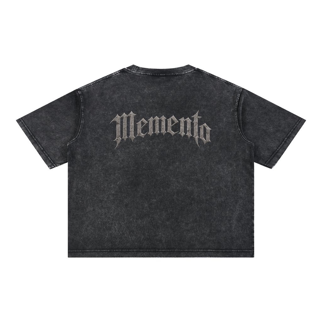 Memento Washed Boxy Cotton T-Shirt
