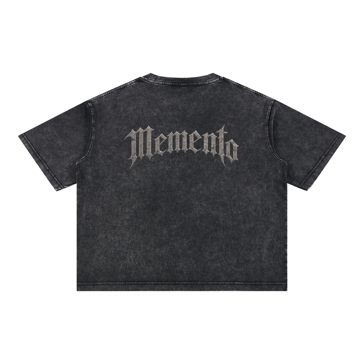 Memento Washed Boxy Cotton T-Shirt