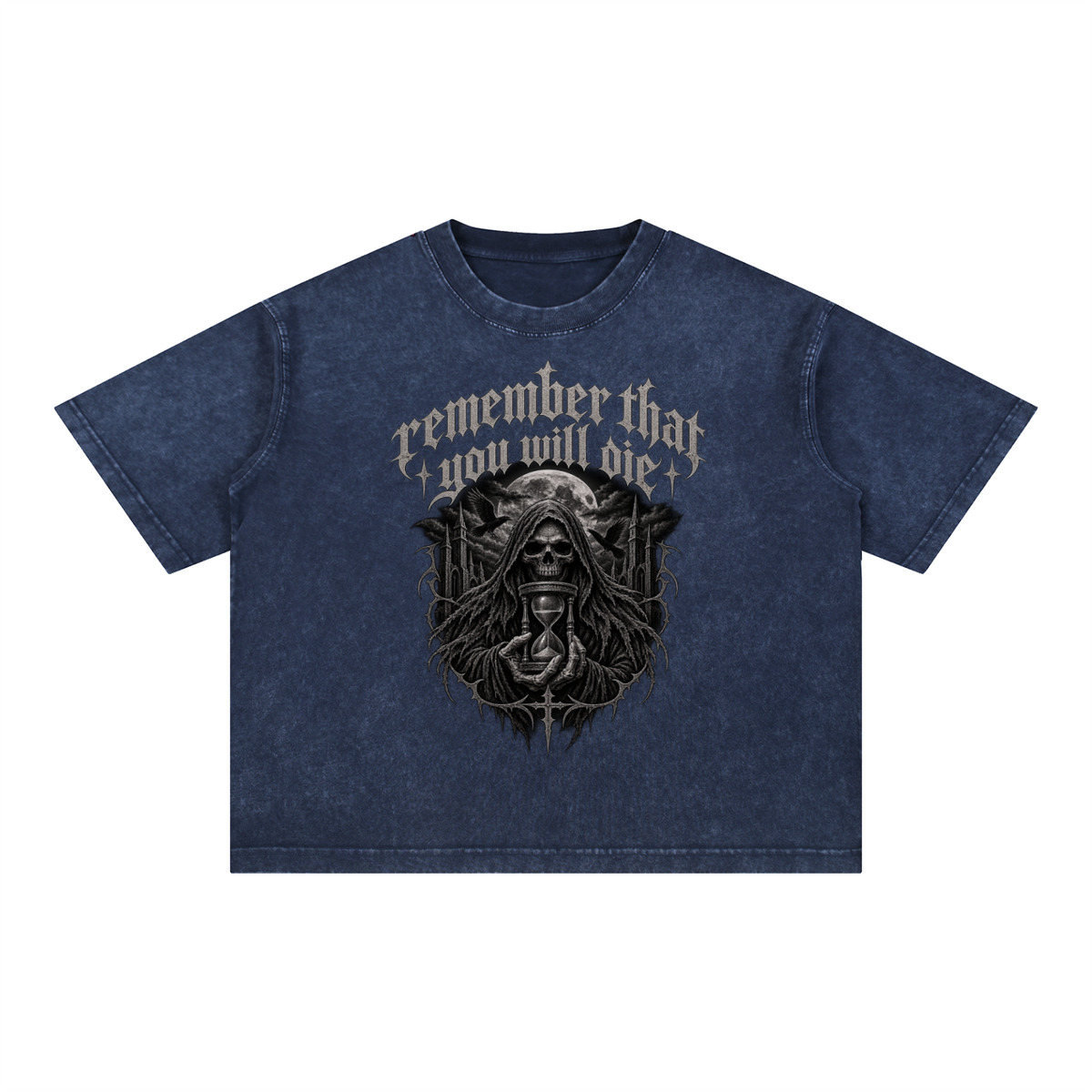 Memento Washed Boxy Cotton T-Shirt