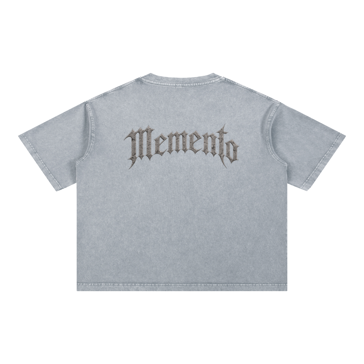 Memento Washed Boxy Cotton T-Shirt