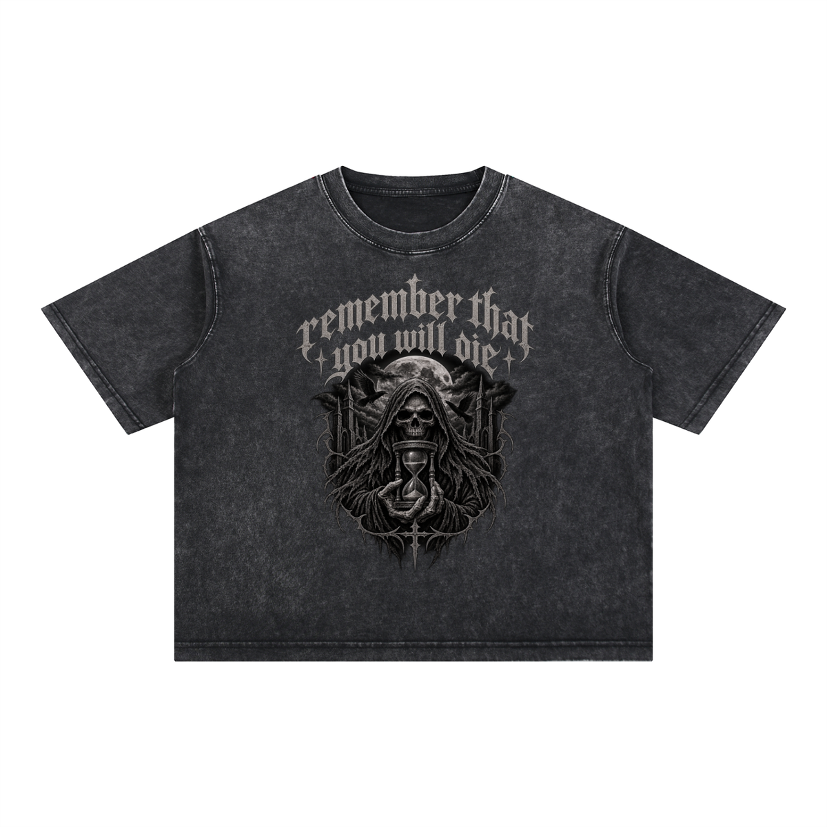 Memento Washed Boxy Cotton T-Shirt